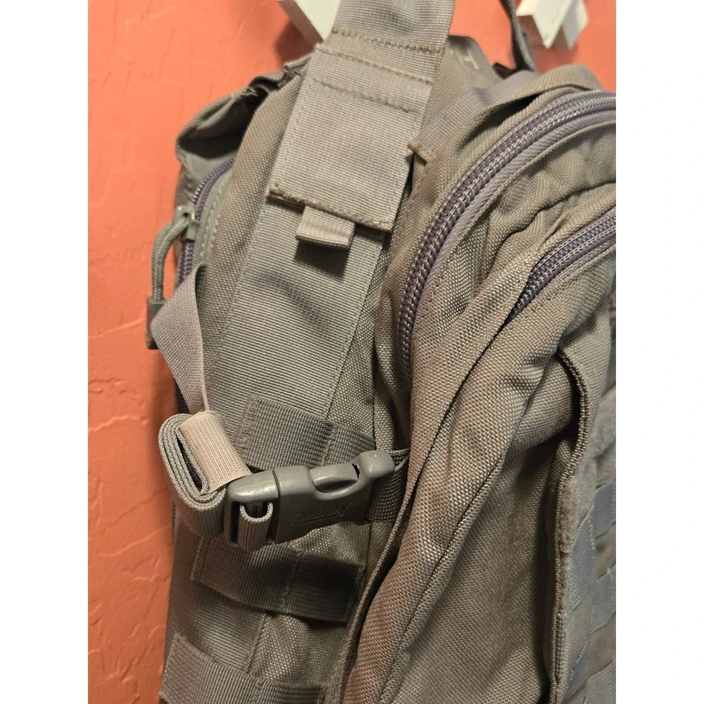 CamelBak Maximum Gear Tactical MOLLE Backpack Green Hiking Pack Internal Plate